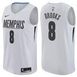 Memphis Grizzlies #8 MarShon Brooks City Edition White Swingman Jersey