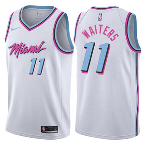 Miami Heat #11 Dion Waiters City Edition White Swingman Jersey