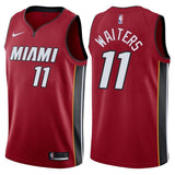 Miami Heat #11 Dion Waiters Statement Red Swingman Jersey