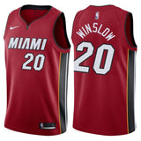 Miami Heat #20 Justise Winslow Statement Red Swingman Jersey