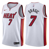 Miami Heat #7 Goran Dragic Association White Swingman Jersey