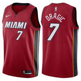 Miami Heat #7 Goran Dragic Statement Red Swingman Jersey