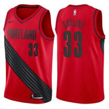 Portland Trail Blazers #33 Zach Collins Statement Red Swingman Jersey