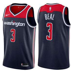 Washington Wizards #3 Bradley Beal Statement Navy Swingman Jersey