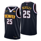 Denver Nuggets #25 Malik Beasley Icon Edition Navy Swingman Jersey