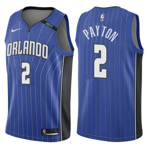 Orlando Magic #2 Elfrid Payton Icon Blue Memorial Swingman Jersey