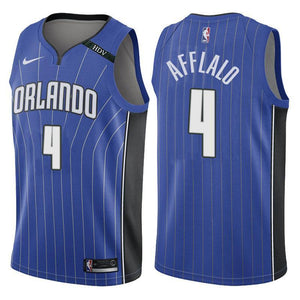 Orlando Magic #4 Arron Afflalo Icon Blue Memorial Swingman Jersey