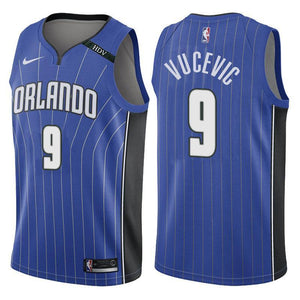 Orlando Magic #9 Nikola Vucevic Icon Blue Memorial Swingman Jersey