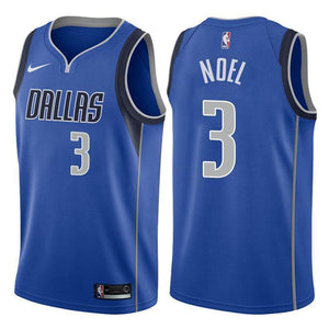 Dallas Mavericks #3 Nerlens Noel Icon Royal Swingman Jersey
