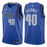 Dallas Mavericks #40 Harrison Barnes Icon Royal Swingman Jersey
