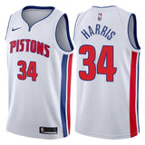 Detroit Pistons #34 Tobias Harris Association White Swingman Jersey