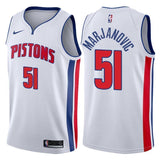 Detroit Pistons #51 Boban Marjanovic Association White Swingman Jersey