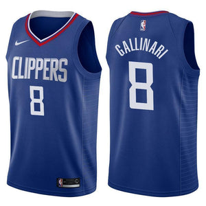 Los Angeles Clippers #8 Danilo Gallinari Icon Blue Swingman Jersey