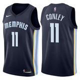 Memphis Grizzlies #11 Mike Conley Icon Navy Swingman Jersey