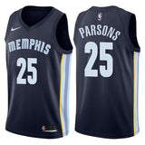 Memphis Grizzlies #25 Chandler Parsons Icon Navy Swingman Jersey
