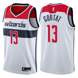 Washington Wizards #13 Marcin Gortat Association White Swingman Jersey