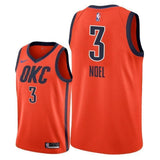 Oklahoma City Thunder #3 Nerlens Noel 2018/19 Earned Edition Swingman Jersey
