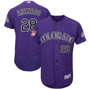 Nolan Arenado Colorado Rockies 2019 Spring Training Baseball Player Jersey