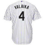 Pat Valaika Colorado Rockies Baseball Player Jersey