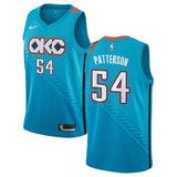 Oklahoma City Thunder #54 Patrick Patterson NEW 2018/19 City Edition Swingman Jersey