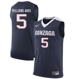 Nigel Williams-Goss Gonzaga Bulldogs Basketball Jersey-Navy