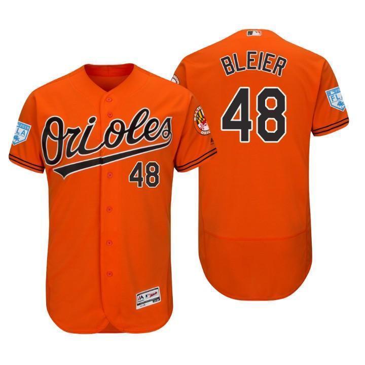 Richard Bleier Baltimore Orioles 2019 Spring Training Baseball Player Jersey