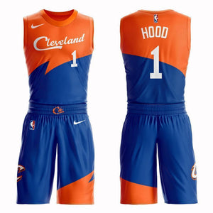 Cleveland Cavaliers #1 Rodney Hood City 2019 Jersey and Pant Set
