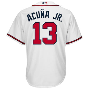 Ronald Acuña Jr. Atlanta Braves Baseball Player Jersey