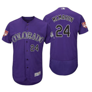 Ryan McMahon Colorado Rockies 2019 Spring Training Baseball Player Jersey
