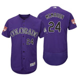 Ryan McMahon Colorado Rockies 2019 Spring Training Baseball Player Jersey