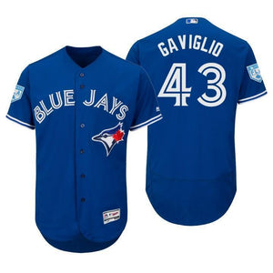 Sam Gaviglio Toronto Blue Jays 2019 Spring Training Baseball Player Jersey