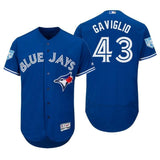 Sam Gaviglio Toronto Blue Jays 2019 Spring Training Baseball Player Jersey