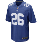 Saquon Barkley New York Giants 2018 NFL Draft First Round Pick Game Jersey