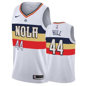 New Orleans Pelicans #44 Solomon Hill 2018/19 Earned Edition Swingman Jersey