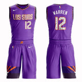 Phoenix Suns #12 T.J. Warren City 2019 Jersey and Pant Set