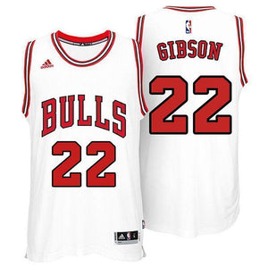 Taj Gibson Chicago Bulls White New Swingman Home Jersey
