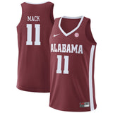 Tevin Mack Alabama Crimson Tide Basketball Jersey - Cardinal