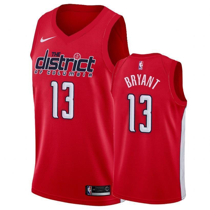 Washington Wizards #13 Thomas Bryant 2018/19 Earned Edition Swingman Jersey