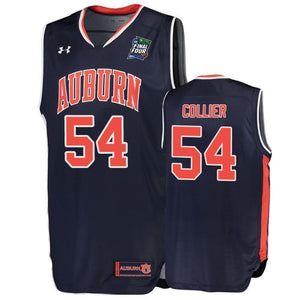 Thomas Collier Auburn Tigers 2019 Final Four Basketball Jersey - Navy