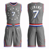 Philadelphia 76ers #7 Timothé Luwawu-Cabarrot City 2019 Jersey and Pant Set