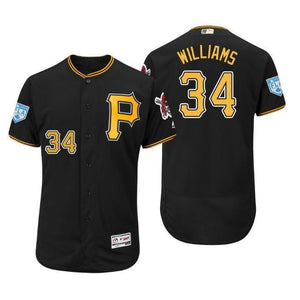Trevor Williams Pittsburgh Pirates 2019 Spring Training Baseball Player Jersey