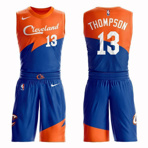 Cleveland Cavaliers #13 Tristan Thompson City 2019 Jersey and Pant Set