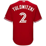 Troy Tulowitzki Toronto Blue Jays Baseball Player Jersey