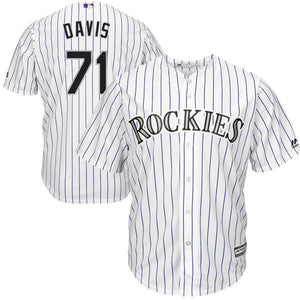 Wade Davis Colorado Rockies Baseball Player Jersey
