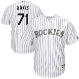 Wade Davis Colorado Rockies Baseball Player Jersey
