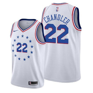 Philadelphia 76ers #22 Wilson Chandler 2018/19 Earned Edition Swingman Jersey