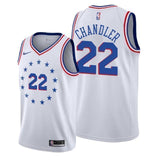 Philadelphia 76ers #22 Wilson Chandler 2018/19 Earned Edition Swingman Jersey