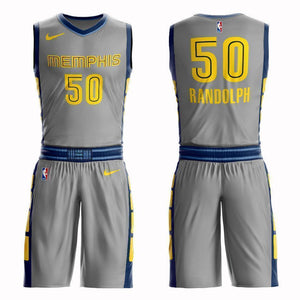 Memphis Grizzlies #50 Zach Randolph City 2019 Jersey and Pant Set