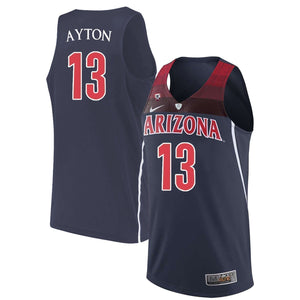 Deandre Ayton Arizona Wildcats Basketball Jersey-Navy