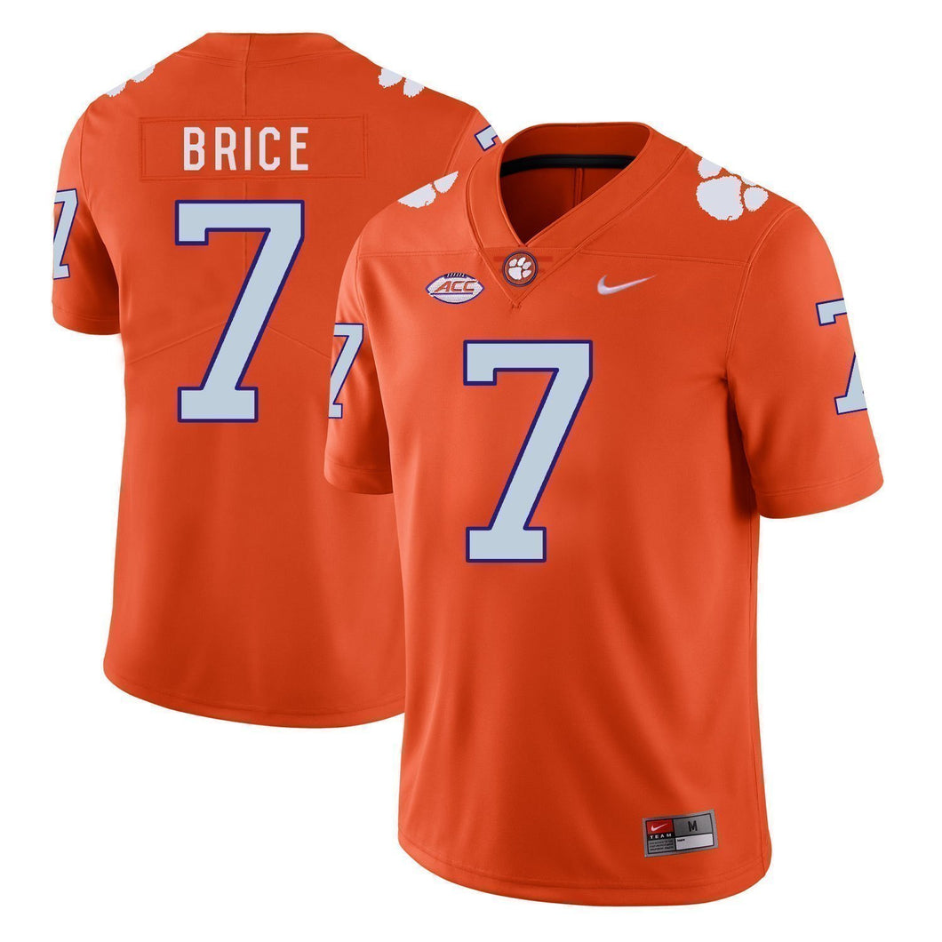 Chase Brice Clemson Tigers Football Jersey Orange